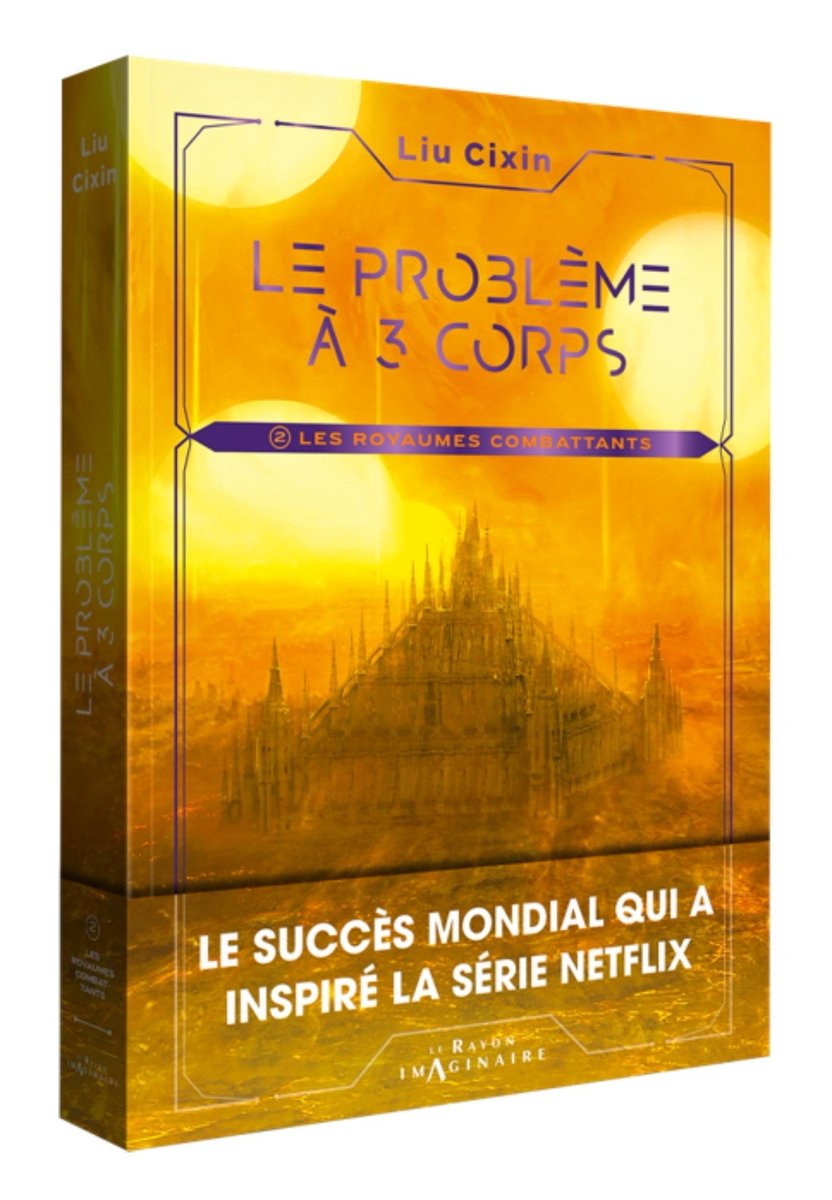 Pour celles et ceux qui avaient déjà lu le premier (ou qui vont bientôt le faire), ça sort demain :
Le problème à trois corps - Tome 2 Les Royaumes combattants
adaptation BD de la trilogie

hachetteheroes.com/produit/85276/…
