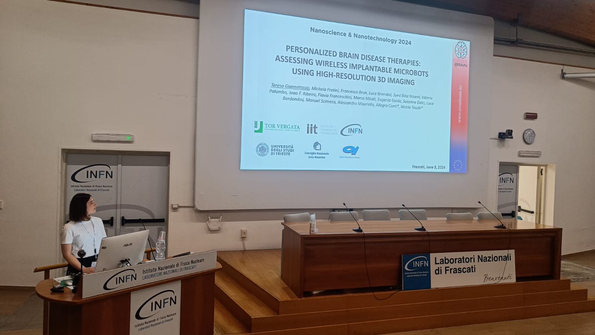CROSSBRAIN (@crossbrain_eic) on Twitter photo Our PI <a href="/NicolaToschi74/">Nicola Toschi</a> and Teresa disseminating the progresses in the personalized brain disease therapies last week at <a href="/LNS_INFN/">LNS</a> in the Nanoscience&Nanotechnology Conference in Frascati! #medtech #innovation <a href="/EUeic/">European Innovation Council</a> <a href="/dgregurec/">Danijela Gregurec</a> Our PI <a href="/NicolaToschi74/">Nicola Toschi</a> and Teresa disseminating the progresses in the personalized brain disease therapies last week at <a href="/LNS_INFN/">LNS</a> in the Nanoscience&Nanotechnology Conference in Frascati! #medtech #innovation <a href="/EUeic/">European Innovation Council</a> <a href="/dgregurec/">Danijela Gregurec</a>