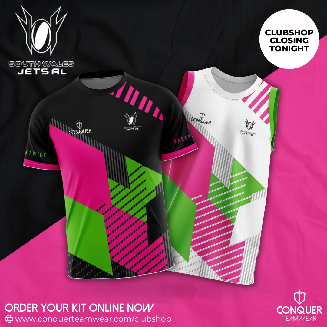 Conquer Teamwear (@conquerteamwear) on Twitter photo 🚨CLUBSHOP CLOSING AT MIDNIGHT TONIGHT🚨 Last chance to order <a href="/JetsWales/">South Wales Jets</a>
conquerteamwear.com/clubshop/south… 🚨CLUBSHOP CLOSING AT MIDNIGHT TONIGHT🚨 Last chance to order <a href="/JetsWales/">South Wales Jets</a>
conquerteamwear.com/clubshop/south…