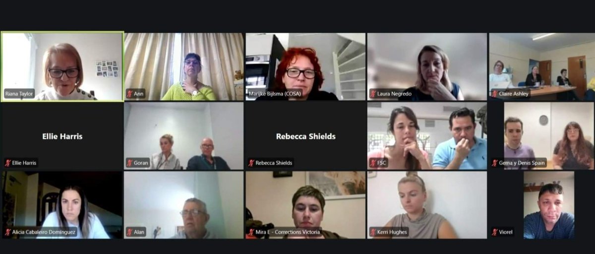 General meeting of CirclesEurope today with representatives of 9 countries!