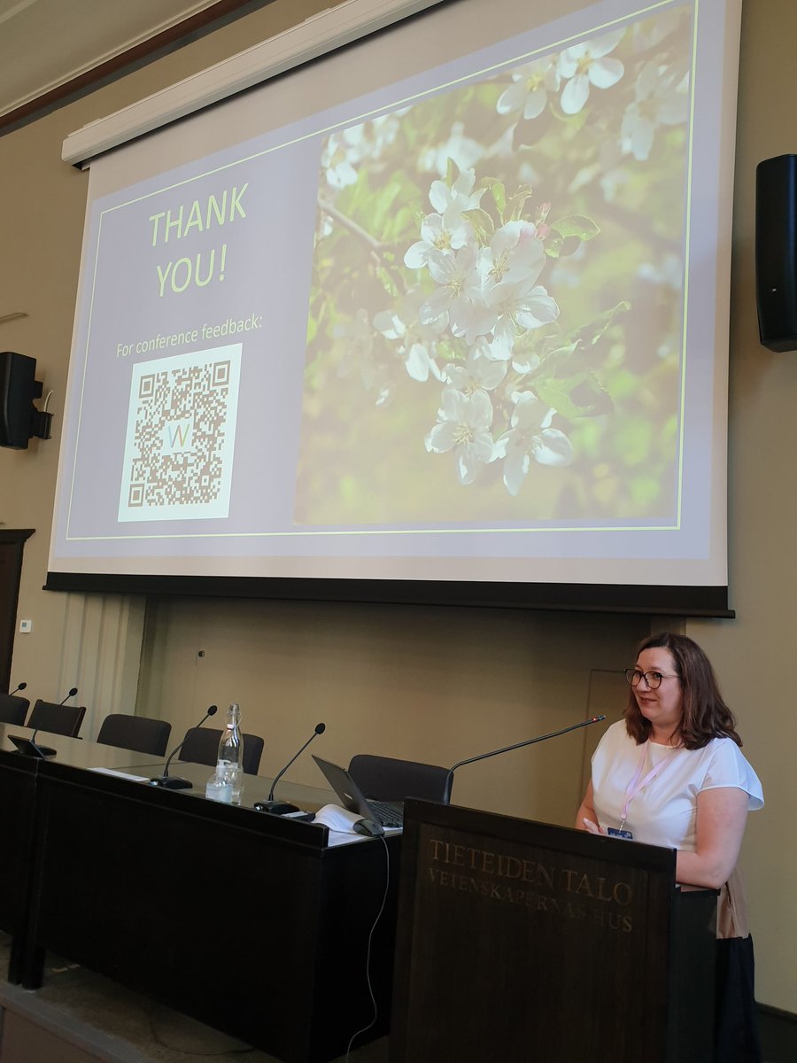 #QLR Conference closing words by Kaisa Vehkalahti 💐 Many thanks to everyone, this conference was made with together with everyone who participated and it was a success! 💐 Safe travels! <a href="/futurenordics/">Future Challenges in the Nordics</a> <a href="/SuomenAkatemia/">Suomen Akatemia | Research Council of Finland</a> <a href="/uniofjyvaskyla/">University of Jyväskylä</a>