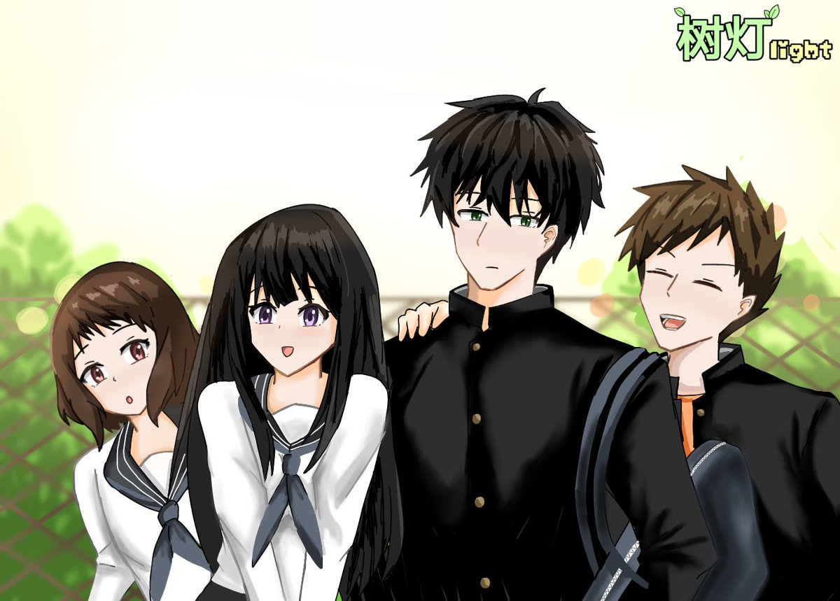 私は（冰菓）を描きました。皆さんに気に入ってもらえると嬉しいです