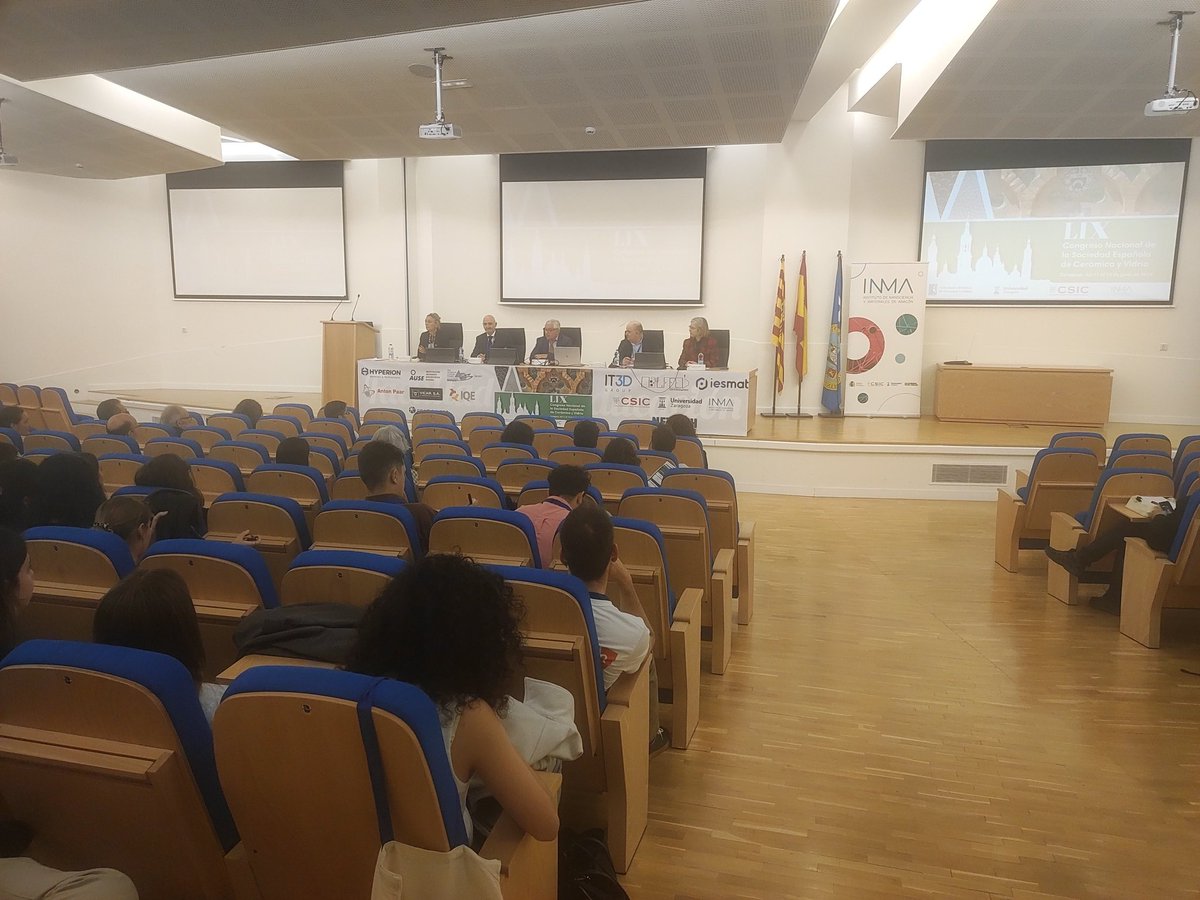 Comenzamos el LIX Congreso de la <a href="/SocEspCeramVidr/">Sociedad Española de Cerámica y Vidrio (SECV)</a>