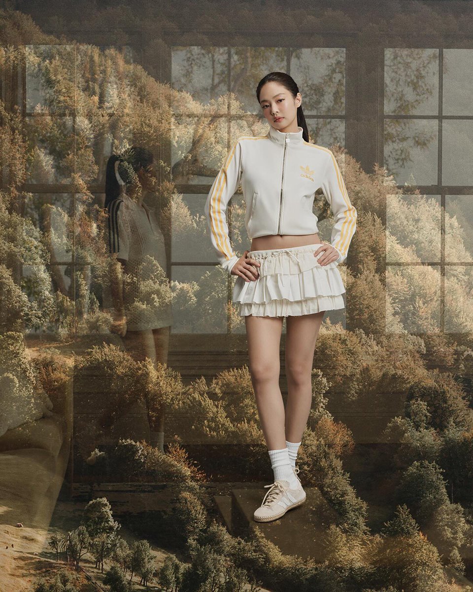 tjruby_'s tweet photo. แคมเปญเจนนี่ต่อคิวปล่อยออกมาแทบไม่ได้พัก วันนี้ #JENNIE for CLOT x Adidas ปล่อยรูปเจนนี่ออกมาเพิ่ม มู้ดแอนด์โทนคอลนี้สวยมากกก เตรียมวางขาย 14 มิ.ย. นี้ https://t.co/xBptPvYAhJ