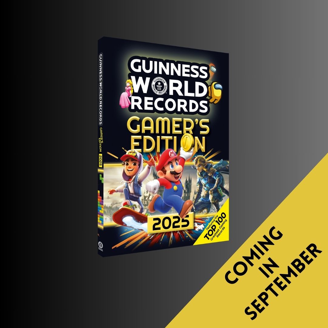 Pan Macmillan SA (@panmacmillansa) on Twitter photo This September, <a href="/GWR/">Guinness World Records</a> Gamer’s Edition returns 💫 to highlight the top 100 gaming records that mean the most to young readers in 2025, as part of the 70th anniversary celebrations. This September, <a href="/GWR/">Guinness World Records</a> Gamer’s Edition returns 💫 to highlight the top 100 gaming records that mean the most to young readers in 2025, as part of the 70th anniversary celebrations.