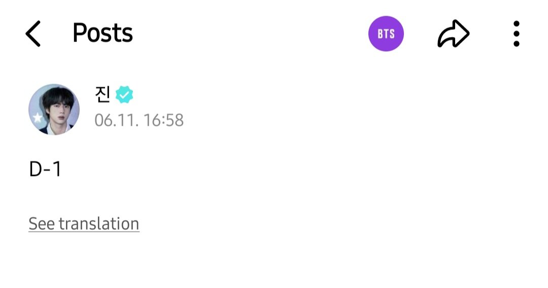 JIN IS COMING HOME! 💜 <a href="/BTS_twt/">방탄소년단</a>