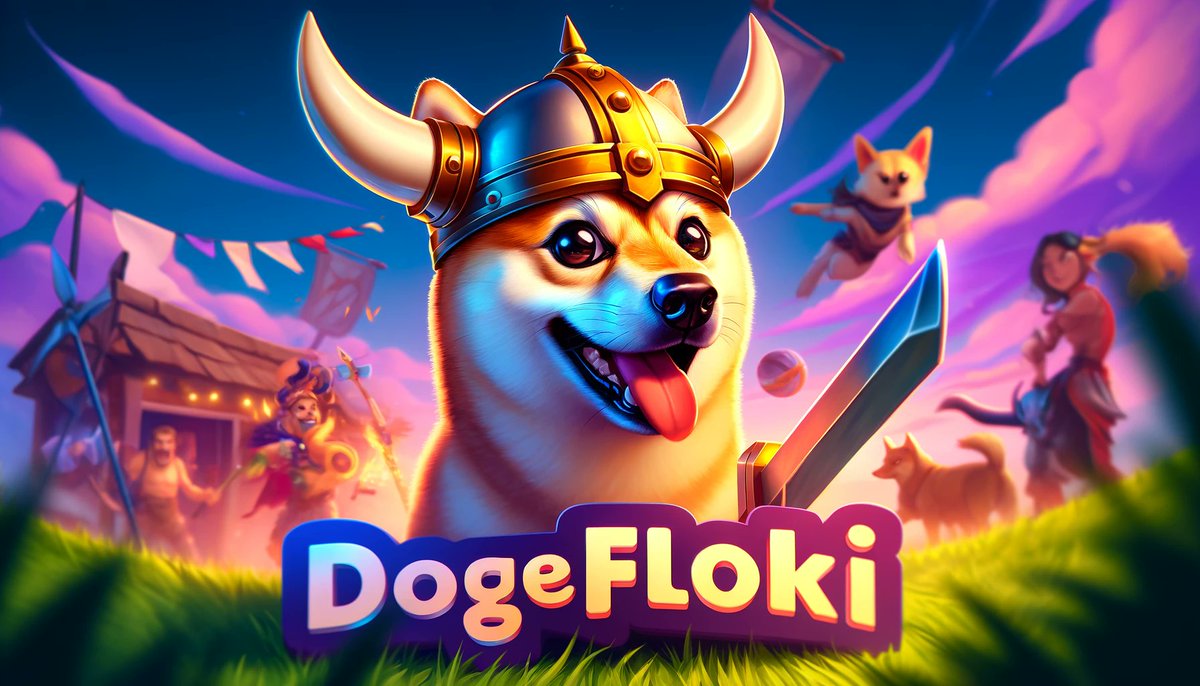 DogeFlokicoins's tweet photo. 🎉 Cheers to a productive week, DogeFioki fans! Keep pushing boundaries and exploring new horizons. The best is yet to come. #DogeFloki #Memecoin2024 #Dogecoin #PEPE #SHIB #Bome #WIF #Floki #Bitcoin #Ethereum #BNB #Solana https://t.co/Ekxg7Z11Jj