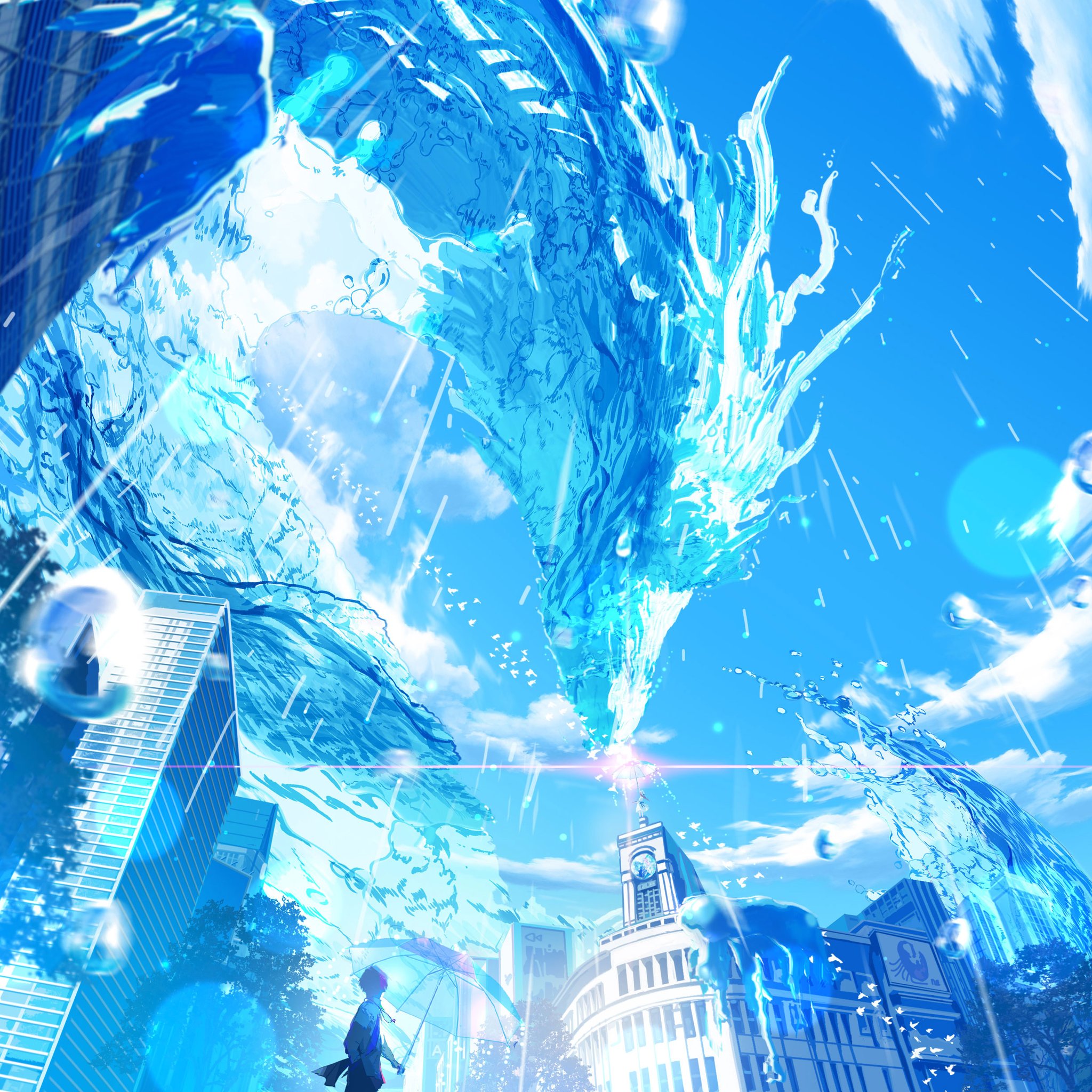 海の風景画「 龍 雲 」