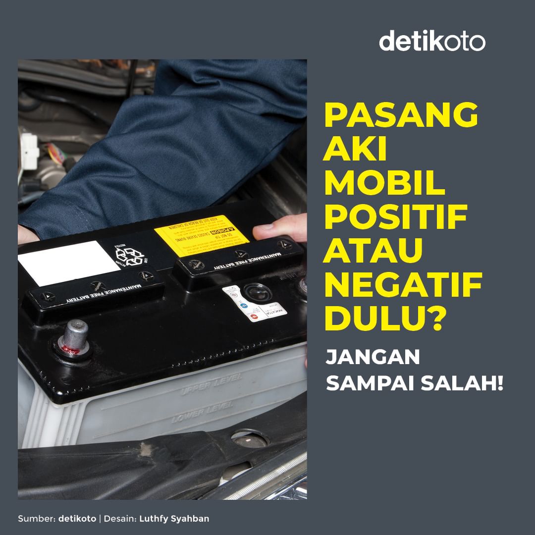 detikoto's tweet photo. Meski tampak sederhana, pemasangan aki yang tak tepat bisa menyebabkan masalah serius. Cara memasang aki yang benar itu kabel positif dulu atau negatif dulu ya? 🤔

Jangan sampai tertukar ya detikers. 💪

#detikoto #otomotif #akimobil #ototips https://t.co/o0nepqD3T9
