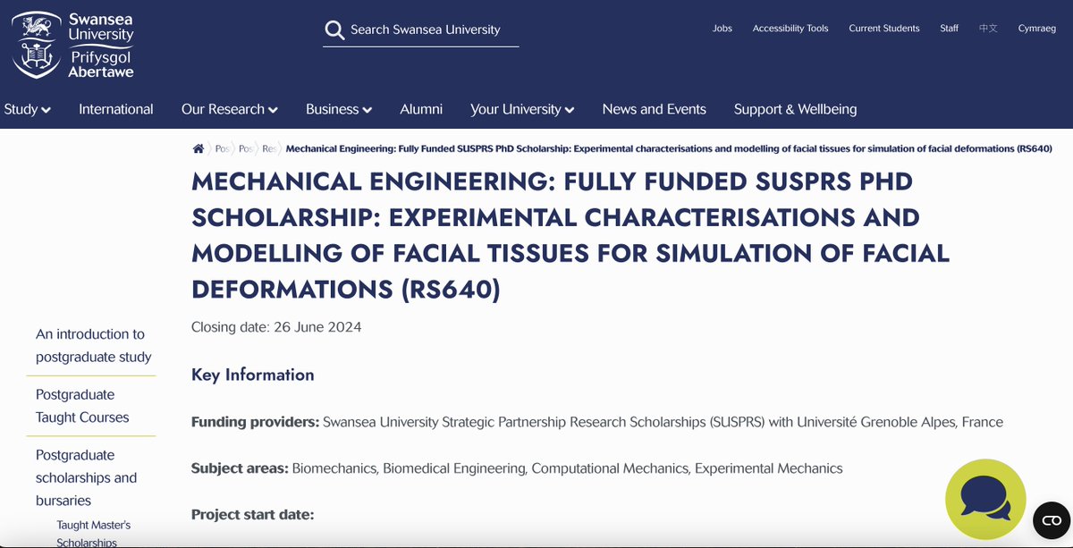 mokarram hossain (@mokarram76) on Twitter photo New FULL PhD scholarship in my group (Open to Applicants of ANY Nationality)
Link : bit.ly/3XjZ1z8
<a href="/chenna1985/">Chennakesava Kadapa</a> <a href="/saxenaprshnt/">Prashant Saxena</a> <a href="/AldakheelFadi/">High-Performance-Computing Group</a> <a href="/iamyarjan/">Yarjan Abdul Samad</a> <a href="/DrBenEvans/">Prof Ben Evans</a> <a href="/Mingchao_Liu/">Mingchao Liu</a> <a href="/drsusmitanaskar/">Susmita Naskar</a> <a href="/TanLab2/">Wei Tan</a> <a href="/CiaraDurcan/">Ciara B. Durcan</a> <a href="/AKBastola/">Anil Bastola</a> <a href="/hafijurrahman7/">Hafijur Rahman</a> <a href="/hd_metu/">Prof. Dr. Hüsnü Dal</a> New FULL PhD scholarship in my group (Open to Applicants of ANY Nationality)
Link : bit.ly/3XjZ1z8
<a href="/chenna1985/">Chennakesava Kadapa</a> <a href="/saxenaprshnt/">Prashant Saxena</a> <a href="/AldakheelFadi/">High-Performance-Computing Group</a> <a href="/iamyarjan/">Yarjan Abdul Samad</a> <a href="/DrBenEvans/">Prof Ben Evans</a> <a href="/Mingchao_Liu/">Mingchao Liu</a> <a href="/drsusmitanaskar/">Susmita Naskar</a> <a href="/TanLab2/">Wei Tan</a> <a href="/CiaraDurcan/">Ciara B. Durcan</a> <a href="/AKBastola/">Anil Bastola</a> <a href="/hafijurrahman7/">Hafijur Rahman</a> <a href="/hd_metu/">Prof. Dr. Hüsnü Dal</a>