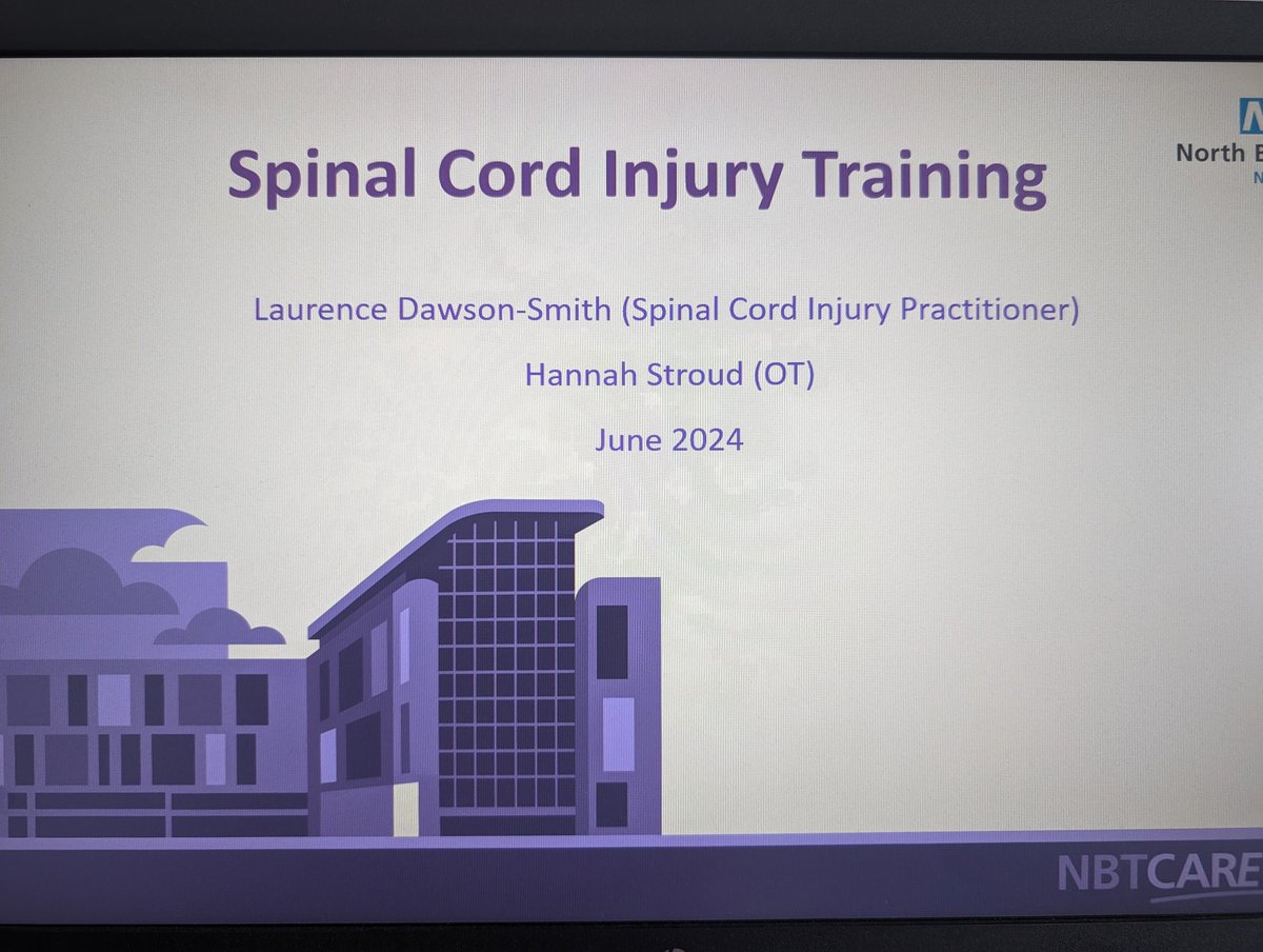Laurence Dawson-Smith (@laurencedawso14) on Twitter photo Managed to get some education time in last week . Teaching with Hannah Stroud to the NBT neuro OT's about SCI and then with Camille Betti to the 6A GRH nurses about SCI and pressure care. Had a great time and thanks for having me. <a href="/NbtAhps/">NBT_AHPs</a> <a href="/swspinalcordinj/">NHS South-West Spinal Cord Injury Network</a> <a href="/gloshospitals/">Gloucestershire Hospitals NHS Foundation Trust</a> Managed to get some education time in last week . Teaching with Hannah Stroud to the NBT neuro OT's about SCI and then with Camille Betti to the 6A GRH nurses about SCI and pressure care. Had a great time and thanks for having me. <a href="/NbtAhps/">NBT_AHPs</a> <a href="/swspinalcordinj/">NHS South-West Spinal Cord Injury Network</a> <a href="/gloshospitals/">Gloucestershire Hospitals NHS Foundation Trust</a>