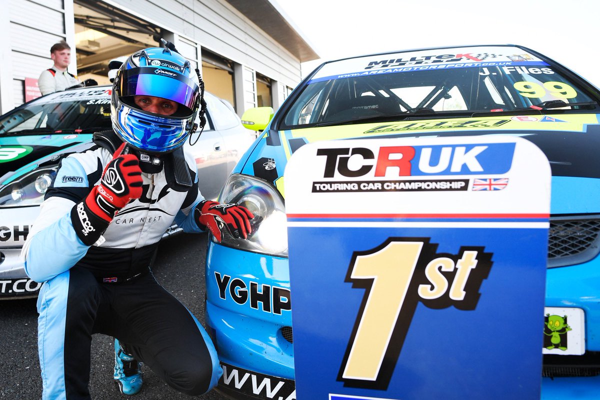 BRDCSilverstone's tweet image. Well done to Member @JoshFiles who took pole position and two victories in @CivicCupUK at the weekend, on home soil at Snetterton!