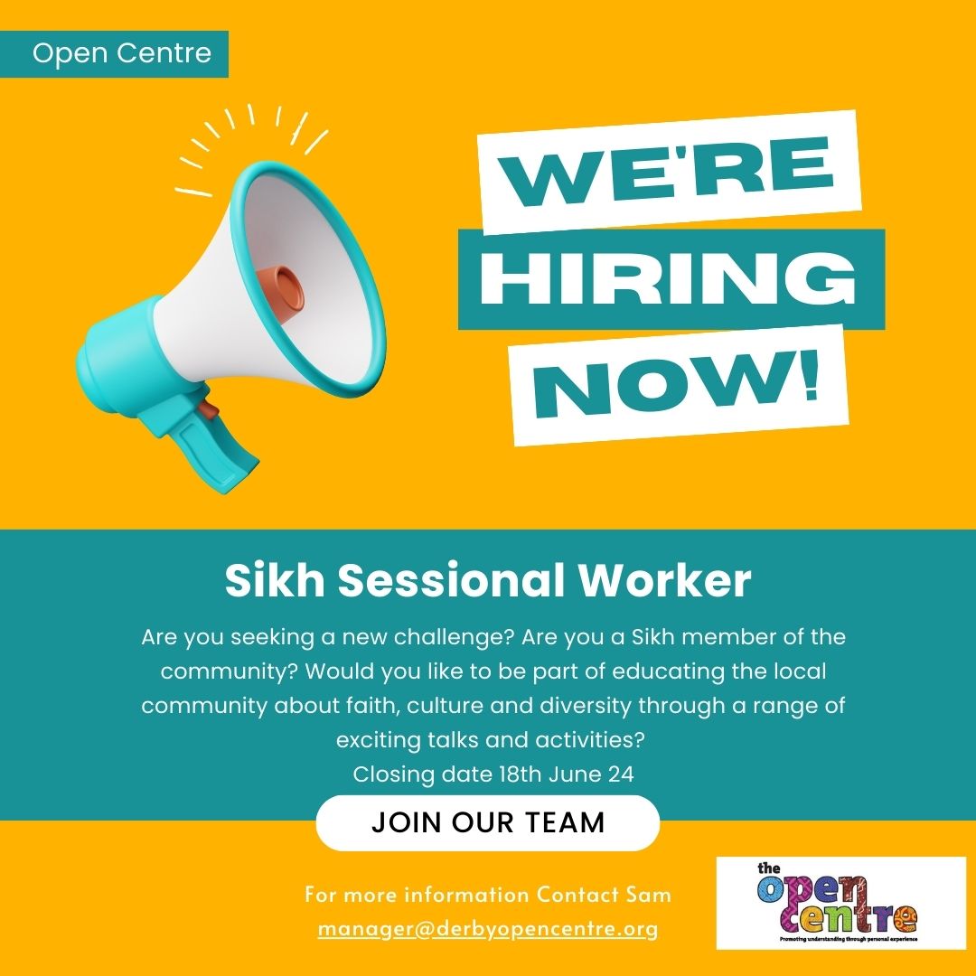 We are Hiring!!!
Find out More here derbyopencentre.org/2024/06/01/wer…