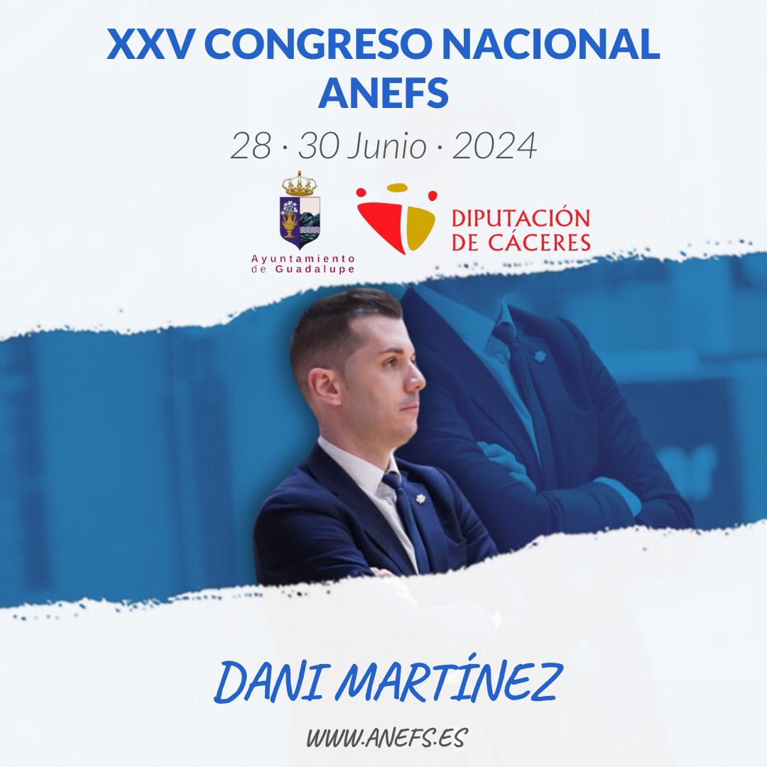 Anefs's tweet photo. 🔔 XXV Congreso Nacional Anefs

🔈 El entrenador de @ElPozoMurcia_FS, Dani Martínez, nos manda un pequeño vídeo para animaros a asistir a la próxima edición del Congreso Nacional, celebrado en Guadalupe (Cáceres).

¿Te lo vas a perder?

Más info ➡️ https://t.co/0oz9PRvxZ7 https://t.co/PZWZl8XWjg