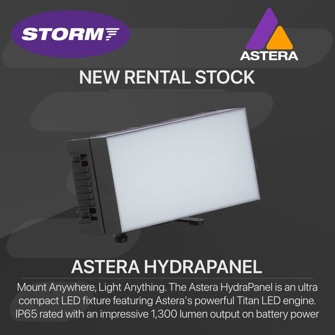 The @asteraofficial HydraPanel Kits have landed at Storm.

Find out more via link in our bio, in our app or visit: stlx.uk/hydrapanel

#astera #asteraled #ledlighting #lighting #eventlighting #rental #hire #photographylighting #eventprofs #lightingrental #asterahydrapanel