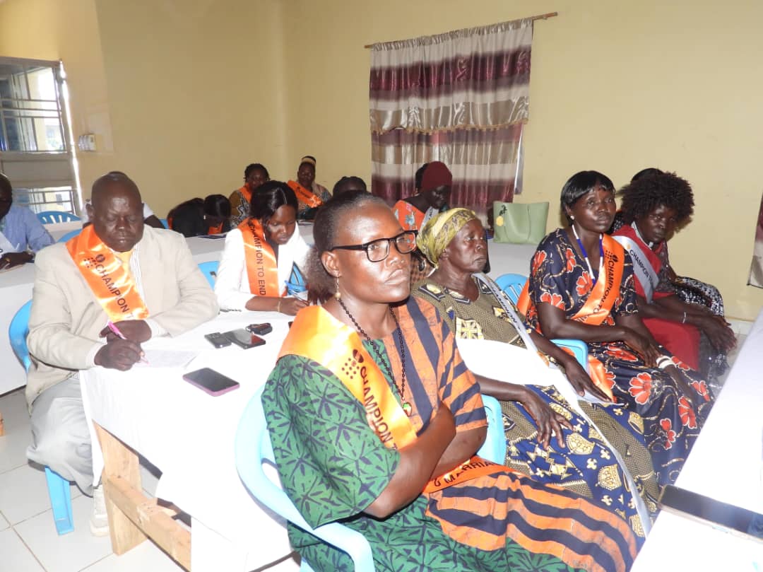 UNFPASouthSudan's tweet photo. “Empower our daughters with education, for as long as they are still left behind with studies, we are far from ending child marriage” @Hon.Peter Lokeng Lotone - State Minister of Local Government and Law enforcement,#ESS
#Musharaka4Tanmiya
#3Zeros https://t.co/2LtdLRyvRN