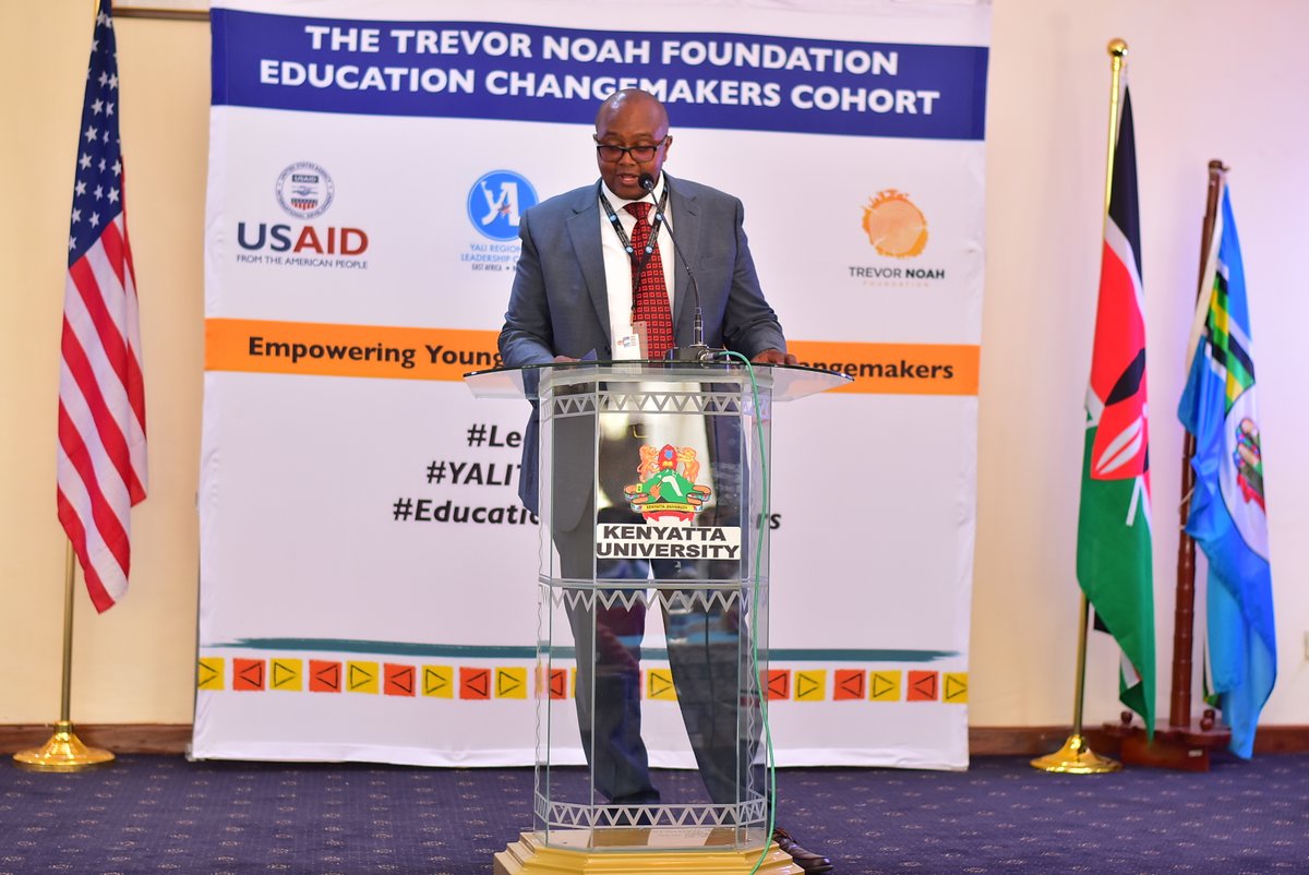 We are excited to announce the launch of the <a href="/TrevorNoahFdn/">Trevor Noah Foundation</a>  Noah Foundation Education Changemakers Cohort 1 <a href="/KenyattaUni/">Kenyatta University #ExperienceKU</a> <a href="/USAID/">USAID</a> Kenya!
This program will empower young African leaders to drive change and transformation in education. 
#YALItransformation