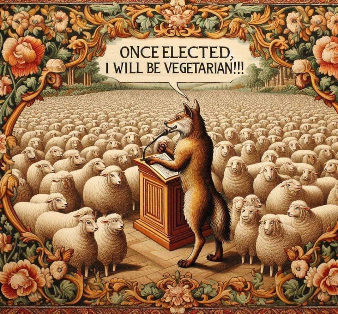 Far right parties be like