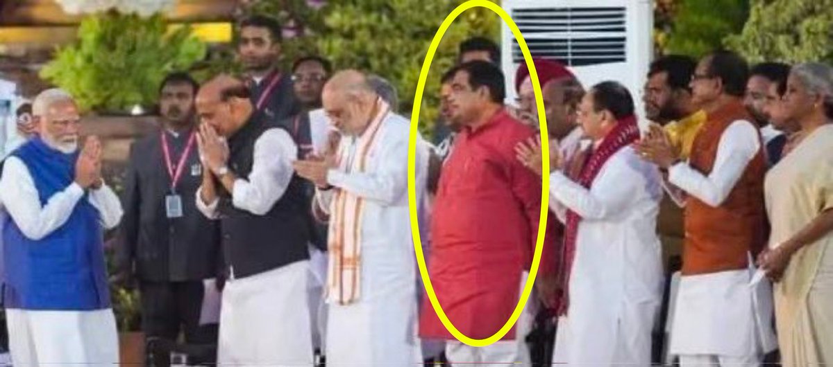 SpiritOfCongres's tweet photo. Gadkari 😂 https://t.co/spzX2si4xk