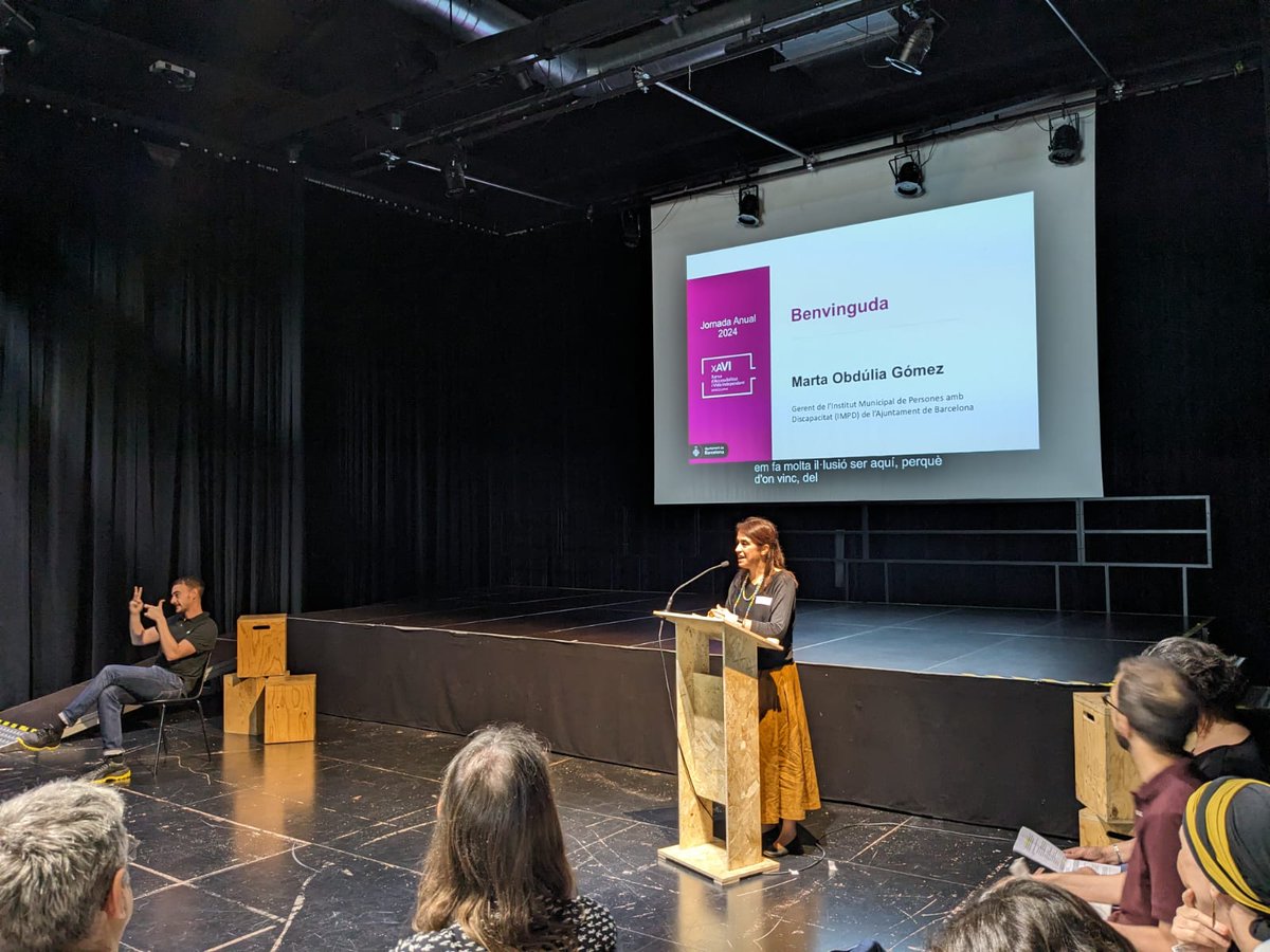 Avui celebrem la jornada anual de la #XAVI, la Xarxa d’Accessibilitat i Vida Independent 👐

Conformada per 70 entitats membre, promou la transformació social a la ciutat, la plena inclusió i la vida independent 🤝

Seguim treballant plegats per una #BCNinclusiva!
