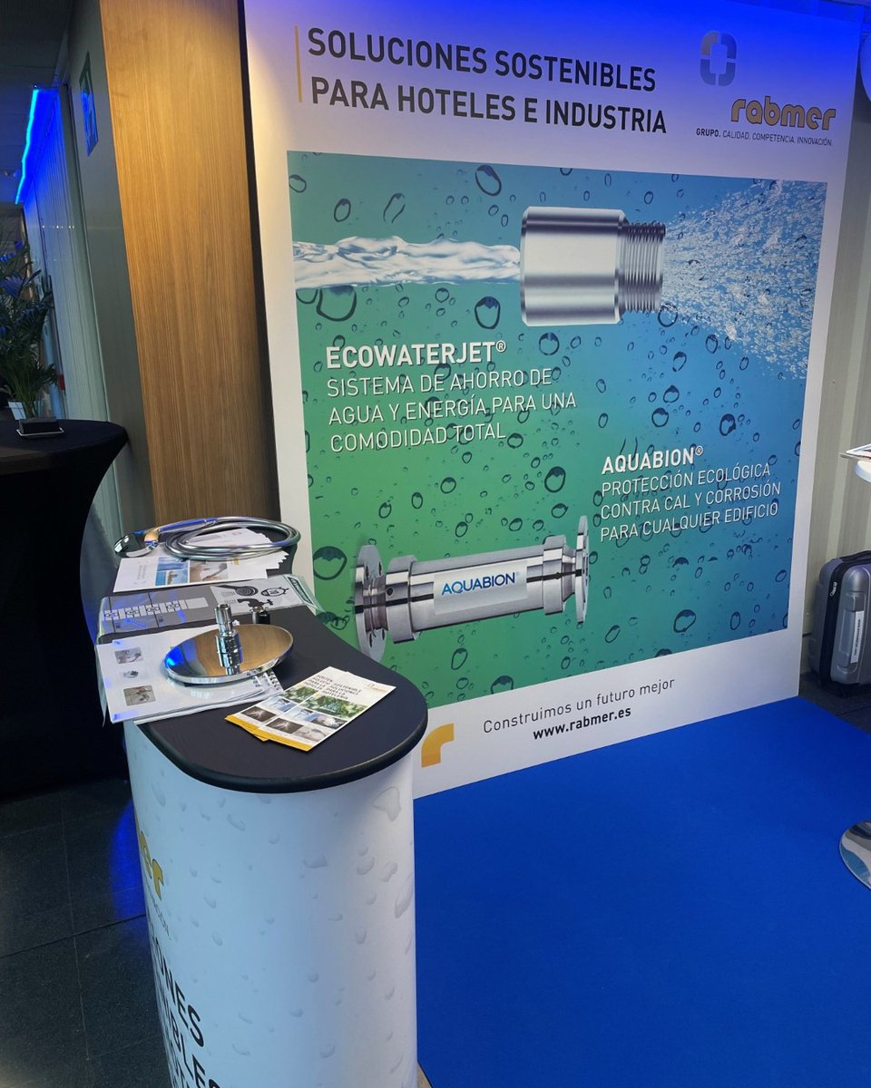 Los geht's mit dem ITH Innovation Summit in Madrid. Es freut uns, dass wir mit einem Stand vertreten sind. Spannend wird es morgen dann auch bei einem Panel über "Innovationen für mehr Nachhaltigkeit", bei dem wir unsere nachhaltigen Lösungen im Bereich Wasser vorstellen.