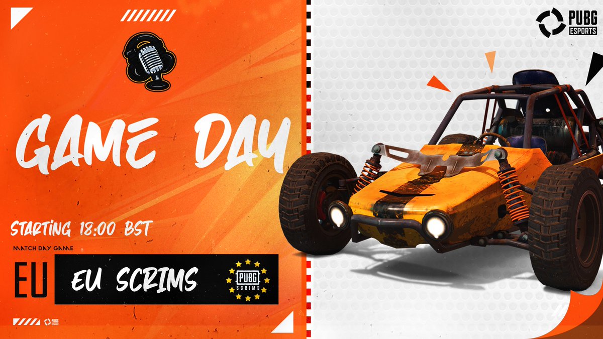 GAME DAY

Streaming <a href="/EUPUBGScrims/">EU PUBG Scrims</a> tonight kicking off at 18:00 BST live on my channels (links in comments)

Current teams but could be subject to change <a href="/BetBoomTeam/">BetBoom Team</a> <a href="/Entropiqteam/">Entropiq</a> <a href="/AcendClub/">ACEND CLUB</a> <a href="/SNOGARD_Dragons/">SNOGARD Dragons 🐉</a> + more
