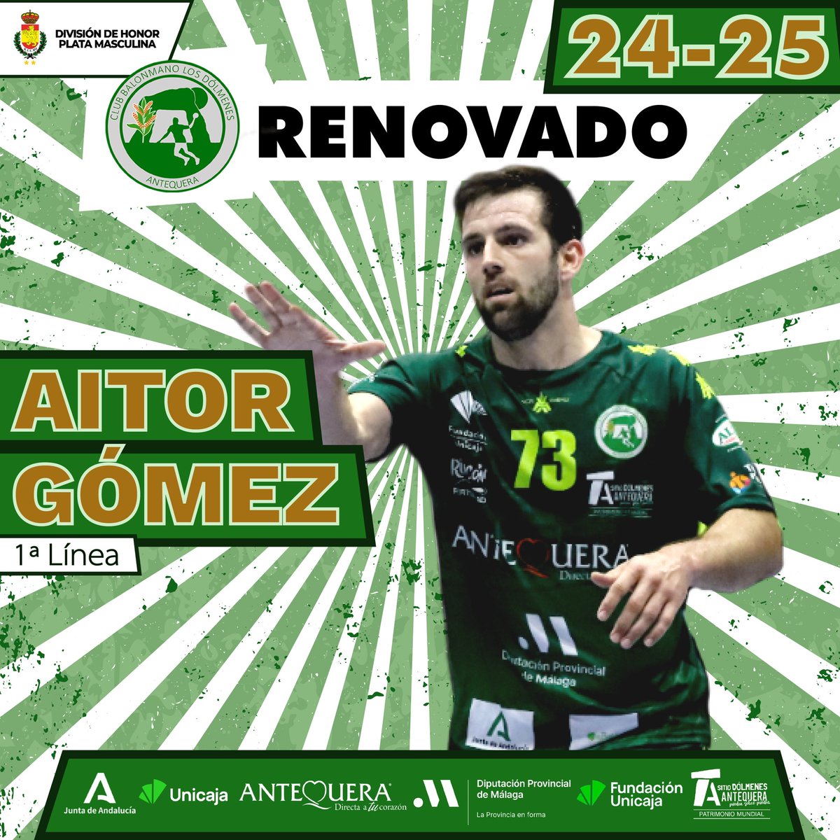 🆕✳️ #OFICIAL | 𝘼𝙞𝙩𝙤𝙧 𝙟𝙪𝙜𝙖𝙧á 𝙨𝙪 3ª 𝙩𝙚𝙢𝙥𝙤𝙧𝙖𝙙𝙖 𝙚𝙣 𝙚𝙡 𝘿ó𝙡𝙢𝙚𝙣𝙚𝙨: 𝙚𝙭𝙥𝙚𝙧𝙞𝙚𝙣𝙘𝙞𝙖 y 𝙥𝙤𝙡𝙞𝙫𝙖𝙡𝙚𝙣𝙘𝙞𝙖 𝙥𝙖𝙧𝙖 𝙡𝙖 1ª 𝙡í𝙣𝙚𝙖 𝙫𝙚𝙧𝙙𝙚.💚.

➕📝 Toda la información en nuestra web: bmlosdolmenes.es/2024/06/11/ait…

 #SomosDeBalonmano