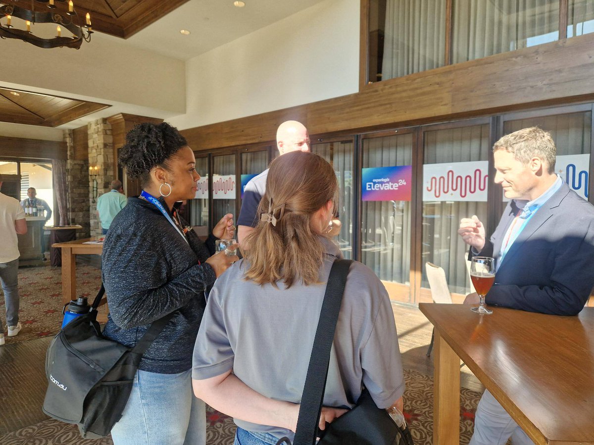 ExperlogixDA's tweet image. Greetings from Elevate in Park City, Utah! 🌄 Last night&apos;s Meet &amp;amp; Greet with our amazing clients was fantastic! ✨ Today marks the official start of the BEST. DAY. EVER. 🎉 Follow for LIVE updates: hubs.ly/Q02BjwXD0

#ElevateEvent #ExperlogixElevate24 #ClientConference