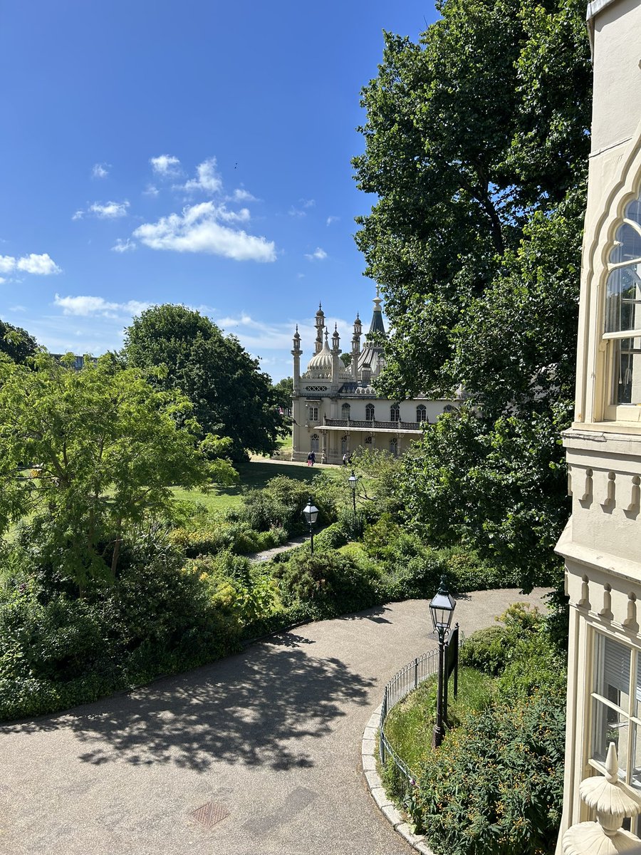 On a day like today, I feel lucky that I must have one of the best office views in Brighton