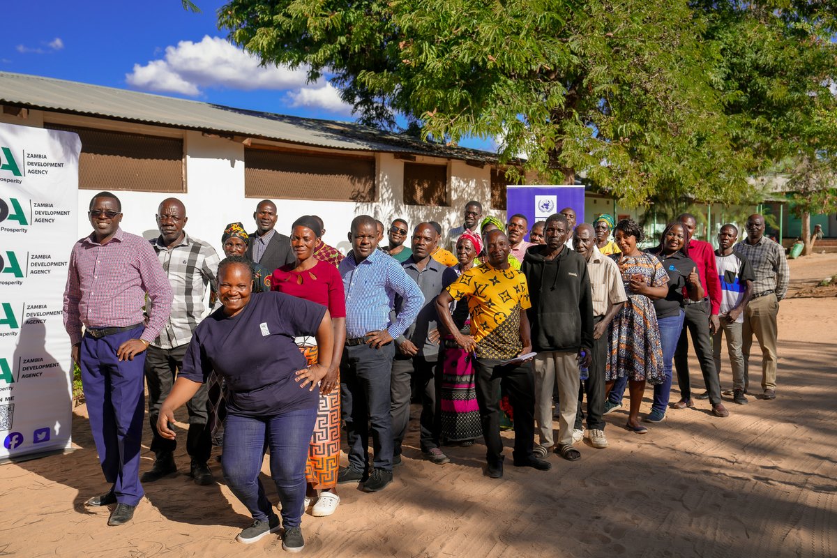 UNDPZambia's tweet photo. #DYK you can create an impact through tourism?
#AccLabZM is co-creating a community-led tourism experiment in Rufunsa to enhance local participation in the tourism value-chain. This experiment aims to ensure that local communities benefit economically from tourism initiatives https://t.co/JV30Y7DII2