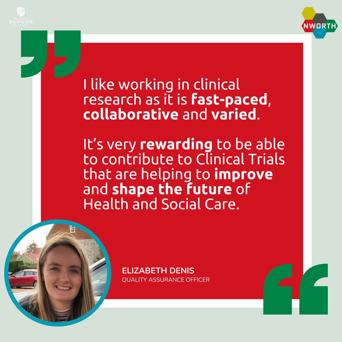 nworth_ctu's tweet photo. We asked some members of the team: ‘Why do you enjoy working in clinical research?'
Here’s some of our responses👇
#ShareYourWhy #Red4Research @UKCTUNetwork https://t.co/Uu3wLS81oB