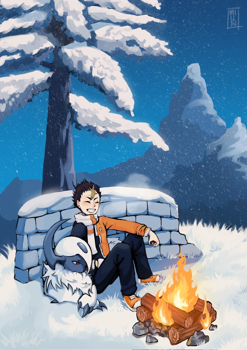 #HAIKYUU x #POKEMON 

Super commission idea I love it ! 🫶