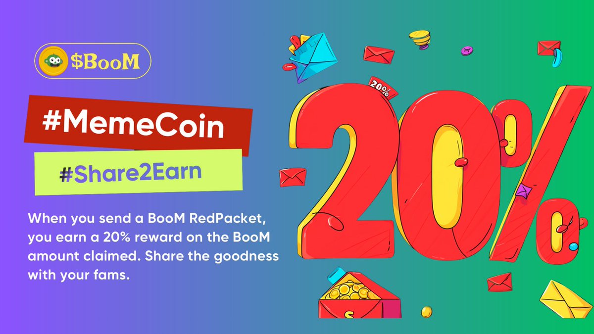 🎉 Join the revolution with  @BooM_Coin1
 We're airdropping 1 ETH to members of our TG group.
 Be part of the Meme Coin Movement and secure your fortune!
 👉Join telegram: t.me/BoomKoin_bot?s…
 #CryptoRevolution #EarnCrypto