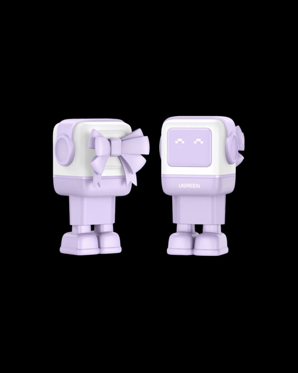 AlexReframe's tweet photo. #CONCOURS 🔥 

3 Chargeurs UGREEN RobotGaN 65W à gagner ! 

Pour participer : 

1️⃣ Suis @AlexReframe et @UgreenFR 
2️⃣ Like ❤️ et RT 🔁 ce post 
3️⃣ Écris en commentaire la couleur que tu aimerais gagner (Noir ou Violet)

Tirage au sort des 3 gagnants dans une semaine :) le mardi 18 juin 2024 ! Bonne chance 🍀 ! 

Le RobotGaN 65W est un chargeur USB-C futuriste en forme de robot. Il permet de charger rapidement plusieurs appareils comme un smartphone, un MacBook Air M2 à 51% en 30 minutes etc. 
Il a deux ports USB-C et un port USB-A. Un petit écran en façade donne des formations sur l’état de la charge grâce à 3 expressions (quand le chargeur est branché sur une prise). Protections contre la surtension, la surchauffe et les courts-circuits sont de la partie ! J’ai fait un Reels sur le produit si vous voulez voir à quoi ça ressemble en fonctionnement. 
(Collaboration Commerciale non rémunérée)