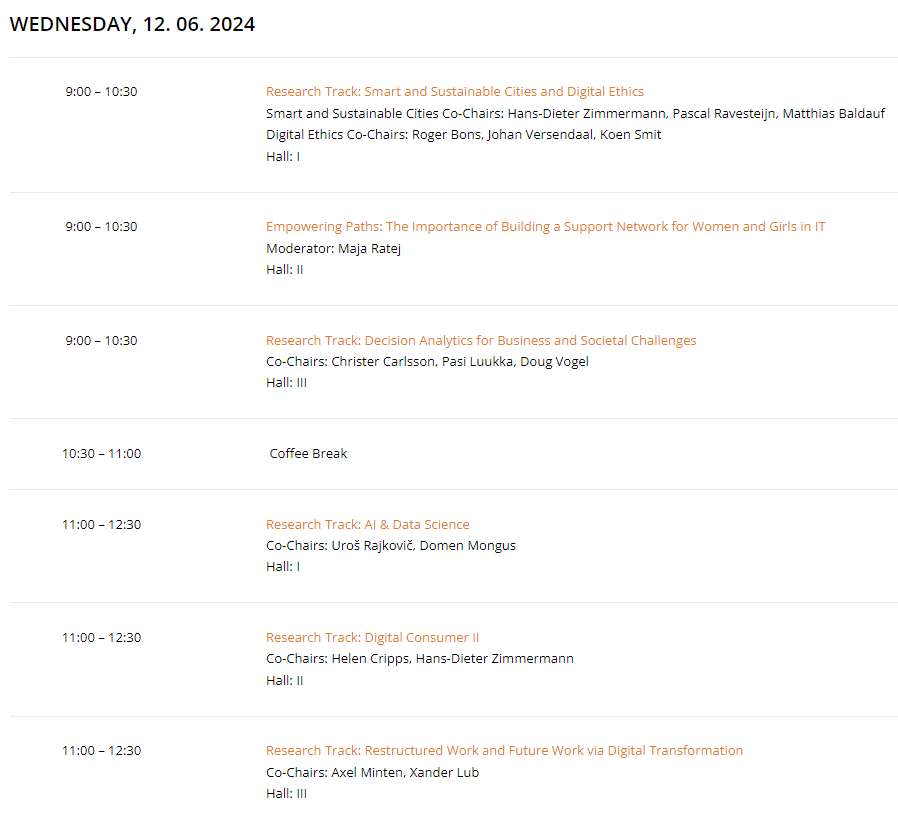 Soon we will start the 3rd and last day of our conference: bledconference.org/programme-of-t…