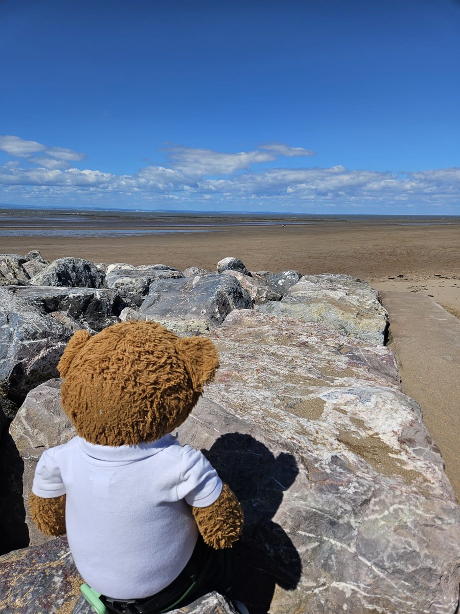 BDMed_Bear's tweet image. Recently I went #teaching in #Minehead #Somerset &amp;amp; I had enough down time to visit the #beach &amp;amp; even make a sandcastle! *happy ears* #bearswithjobs #beachlife #MentalHealthMatters #GetOutdoors