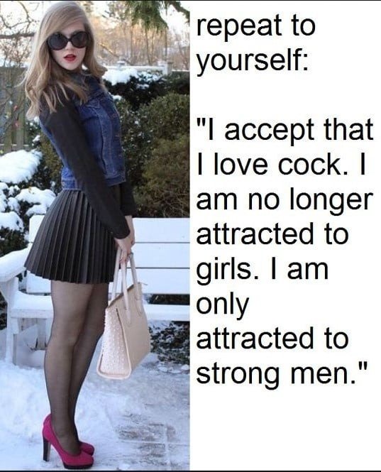 sissydaddyger's tweet photo. Establish homosexual habits whenever possible to castrate yourself mentally, becoming completely limp for girls and pussyfree and develop a feminine mindstate and behavior is important on your journey to become a good and useful girl for dominant men. https://t.co/O17haBk7xm