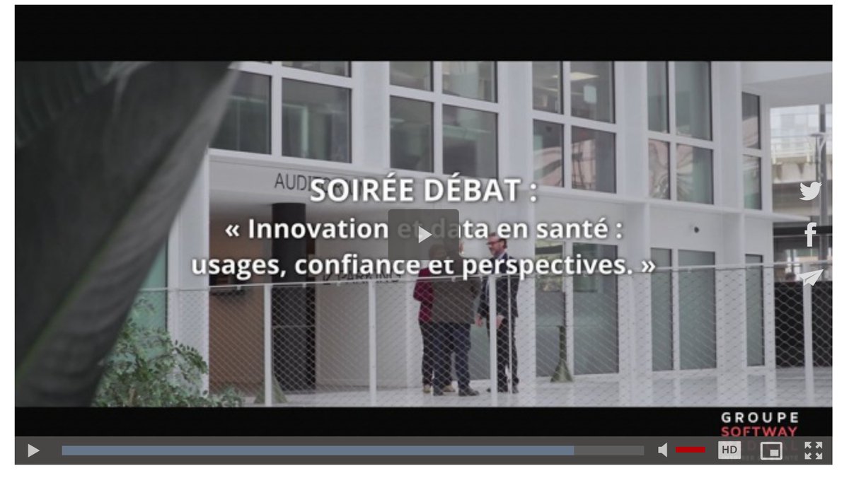 #Reportage #HospitaliaTV pour revoir les temps forts de la soirée débat organisée par <a href="/SoftwayMedical/">Softway Medical</a> en marge de <a href="/parisSANTEXPO/">SantExpo</a> 2024, et consacrée aux usages, à la confiance et aux perspectives de l'#innovation #IA et des #data en #santé
hospitalia.fr/Soiree-debat-S…