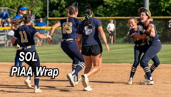 Council Rock South &amp; North Penn were winners on Monday and will meet in an All-SOL PIAA 6A State Tournament final at Penn State University on Friday. Check out Monday's recaps. <a href="/CRSsoftbll/">Council Rock South Softball</a> <a href="/northpennsb22/">npknightssoftball</a> 
suburbanonesports.com/article/conten…