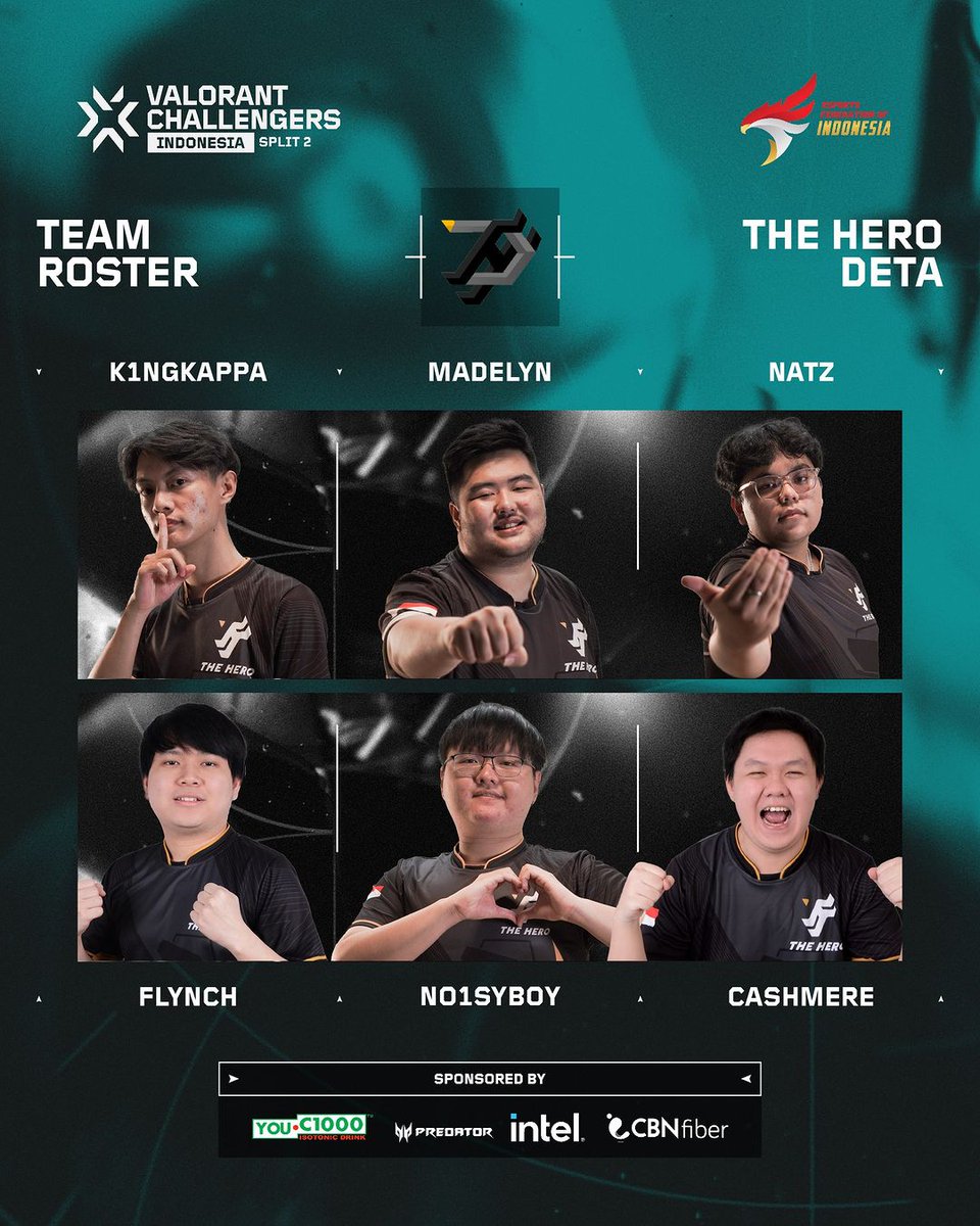 esportsid_'s tweet photo. 4 Penantang Tim Papan Atas di #ChallengersID

🟢 @disesportsid
🟢 Le Crapaud
🟢 The Hero Deta
🟢 Cynical 

VALORANT Challengers Indonesia Split 2 dimulai besok!! https://t.co/OW6gDwXRvc