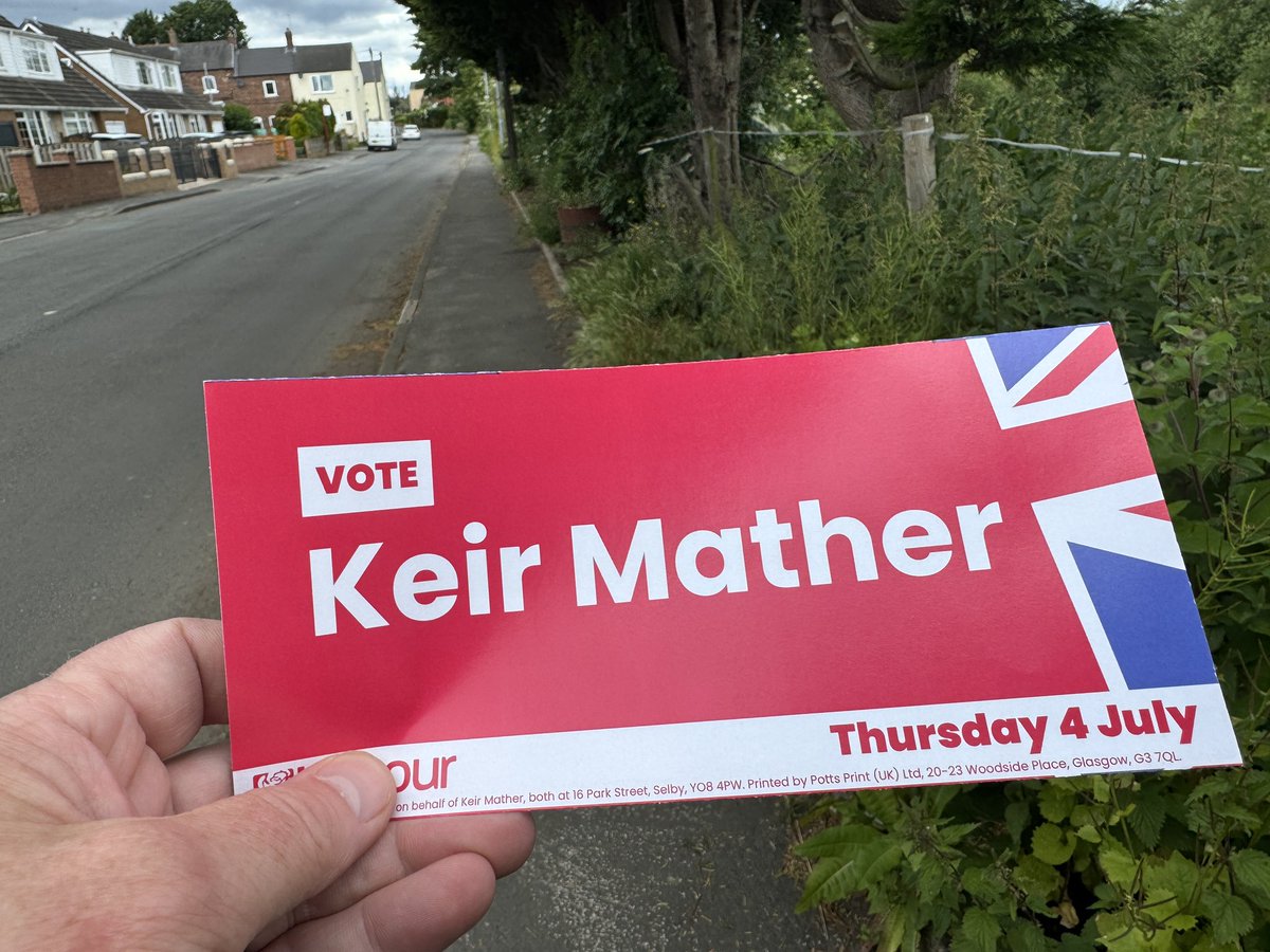MethleyLabour's tweet image. Time for change #votelabour #kippax #methley @Selby_Labour