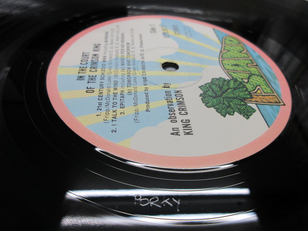 In the Court of the Crimson King UK MAT 3/3 Porky / Pecko,良い音で