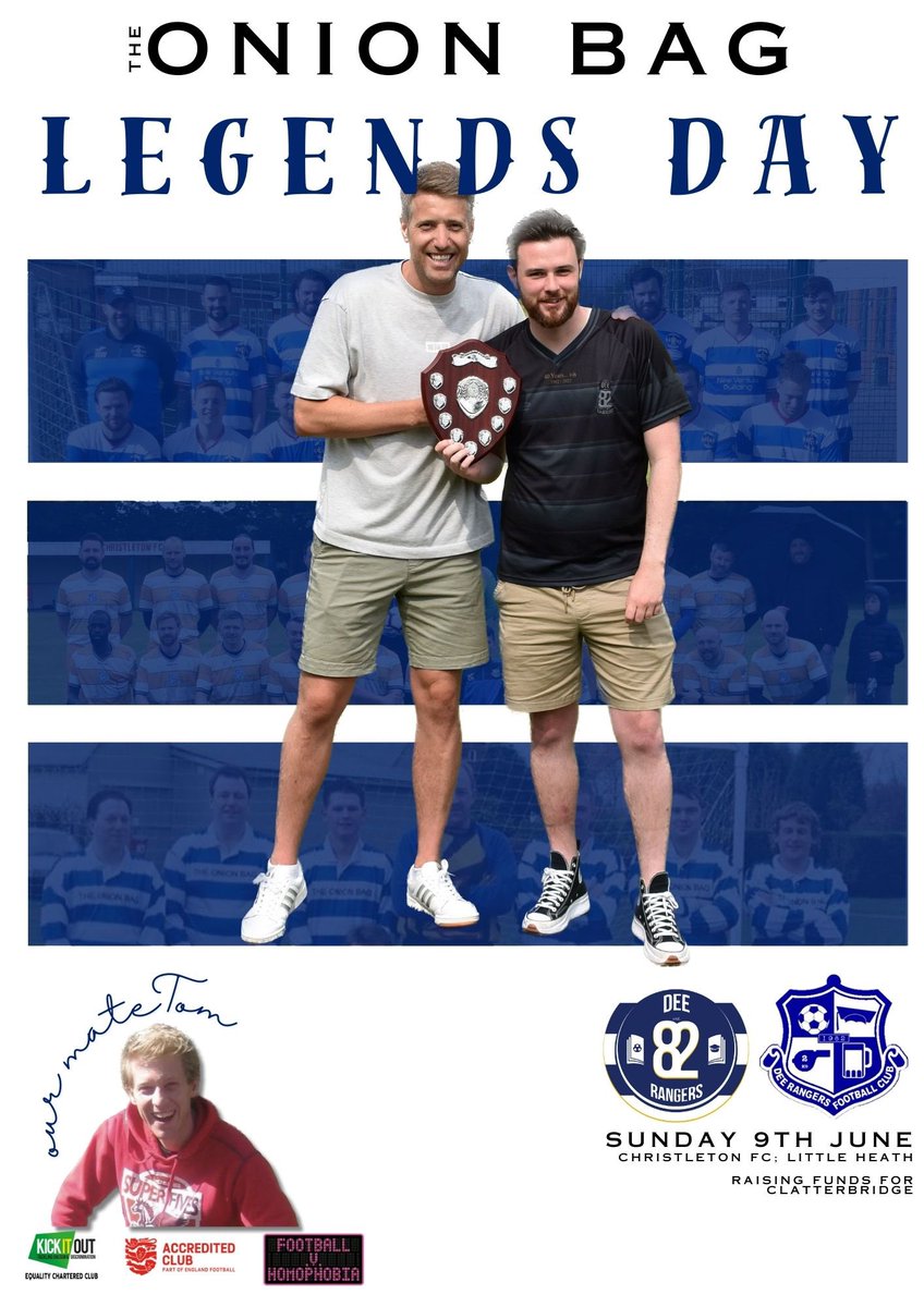 DeeRangers's tweet photo. Why a fantastic weekend.
#LegendsDay #TheMightyDee
@CWFL_Info @ChesterSundayLg @ShitChester https://t.co/WFadgISxtM