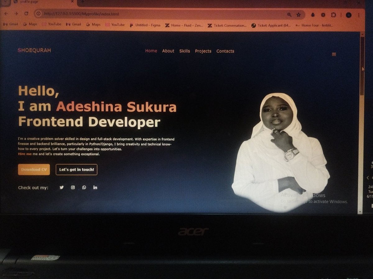 SukuraAdeshina's tweet image. It&apos;s about time to start earning some money via coding.Hire me for junior/intern roles, I won&apos;t disappoint💛
Decided to build my portfolio from scratch this week.
Loading.....

#TechSupport #techishiring #juniordev #fullstackdev #frontenddev #designengineer  #hireme #coder