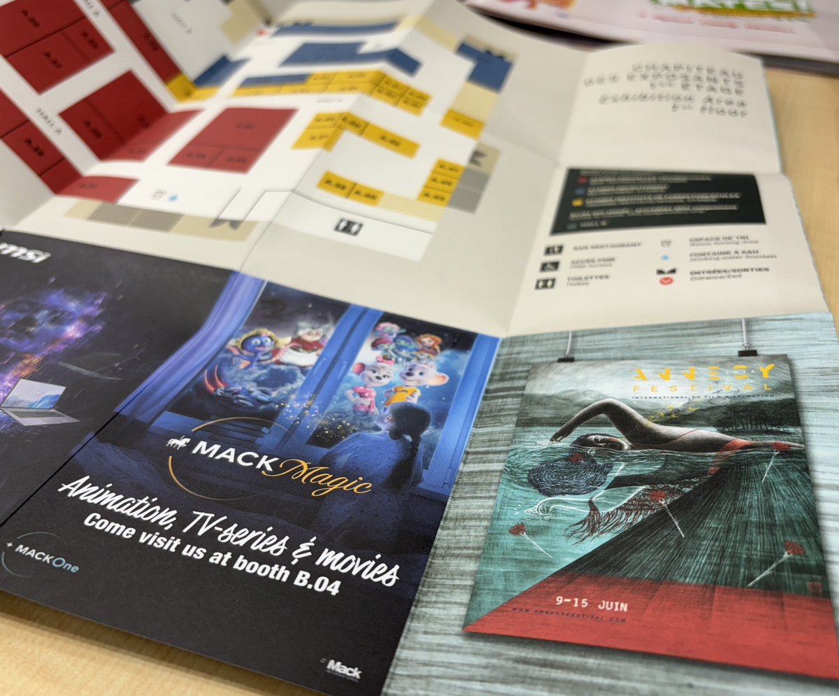 TobiMundinger's tweet photo. Meet us at Annecy Film Festival🎞️🎥🐭🐙 #MACKone #MACKmagic https://t.co/4UCUHxN68A