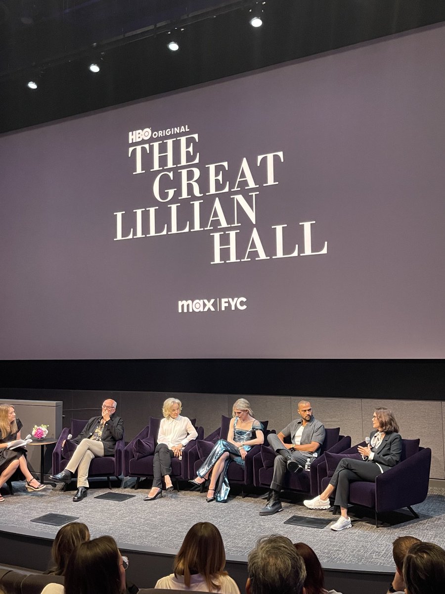 Amazing Script written by Elisabeth Seldes Annacone #HBO 
#The Great Lillian Hall 
Pride Joy ❤️Bravo 👏👏👏