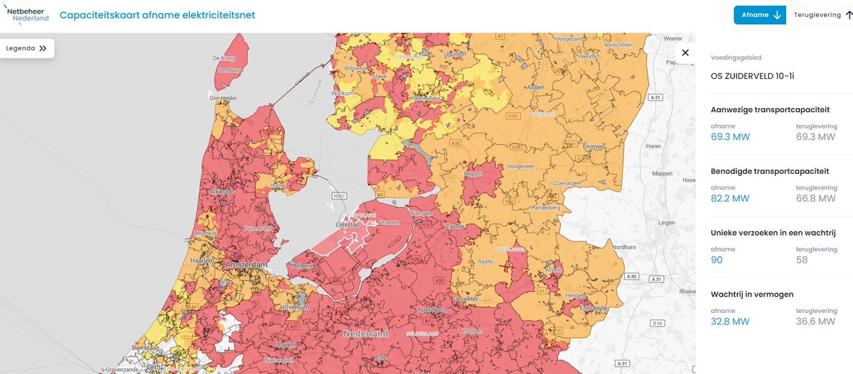 hposkam's tweet image. Vandaag lanceren we de nieuwe capaciteitskaart voor netcapaciteit!

Je kunt nog preciezer zien wat er en jouw netvlak aan capaciteit is, nodig is en hoe groot de wachtrij is. 

capaciteitskaart.netbeheernederland.nl