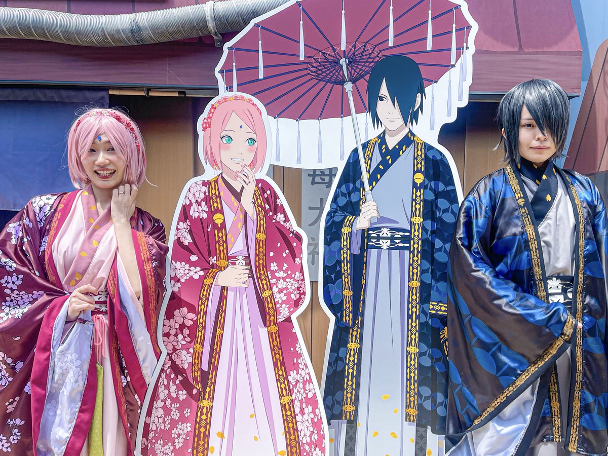 🍅🌸花明かりの伝令編🌸🍅  は、７月７日まで忍里にて開催中！ サスケとサクラと任務に出発しよう！  #淡路島 #ニジゲンノモリ #NARUTO &amp; #BORUTO #忍里