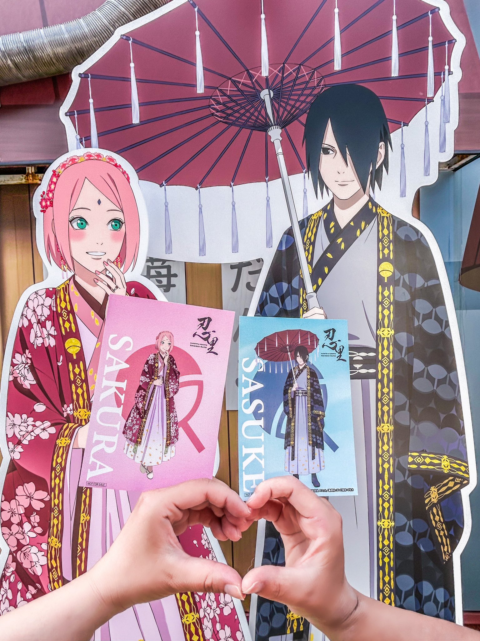 NARUTO 忍里 花明りの伝令編 アクリルスタンド うちはサスケ 春野サクラ NARUTO 忍里 花明りの伝令編 アクリルスタンド うちはサスケ 春野サクラ