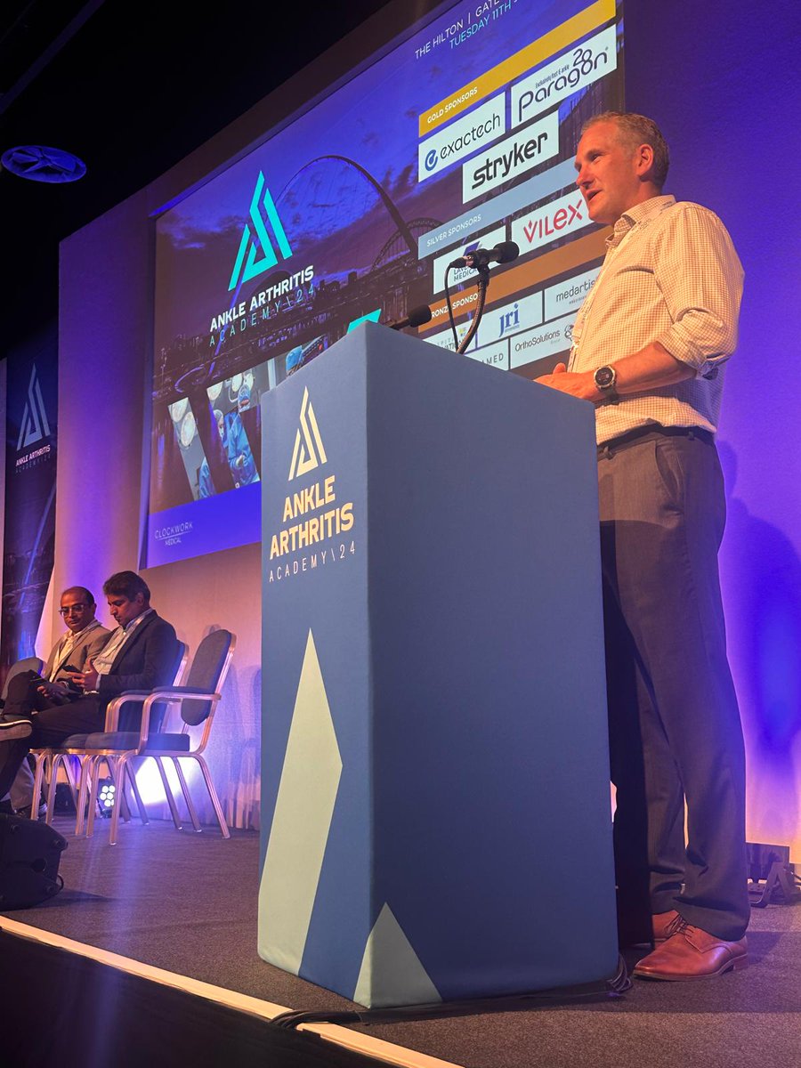 Clockwork Medical (@clockworkmed) on Twitter photo Consultant Orthopaedic Foot and Ankle Surgeon David Townshend <a href="/NorthernFeet/">davetownshend</a> kicks off Ankle Arthritis Academy 2024 with a warm welcome to our delegates. #AAA2024 #AnkleArthritis #MedicalEvent #MedED #Orthotwitter #Newcastle Consultant Orthopaedic Foot and Ankle Surgeon David Townshend <a href="/NorthernFeet/">davetownshend</a> kicks off Ankle Arthritis Academy 2024 with a warm welcome to our delegates. #AAA2024 #AnkleArthritis #MedicalEvent #MedED #Orthotwitter #Newcastle